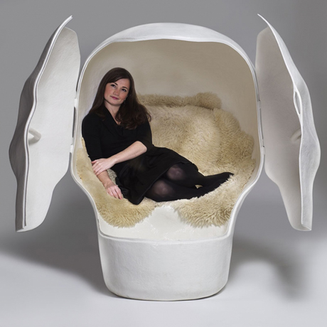  Galleries London on Sensory Deprivation Skull Chair By Atelier Van Lieshout   Chair Blog