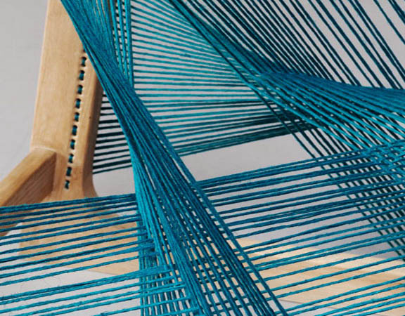 Silk Chair by Åsa Kärner of Alvidesign Detail